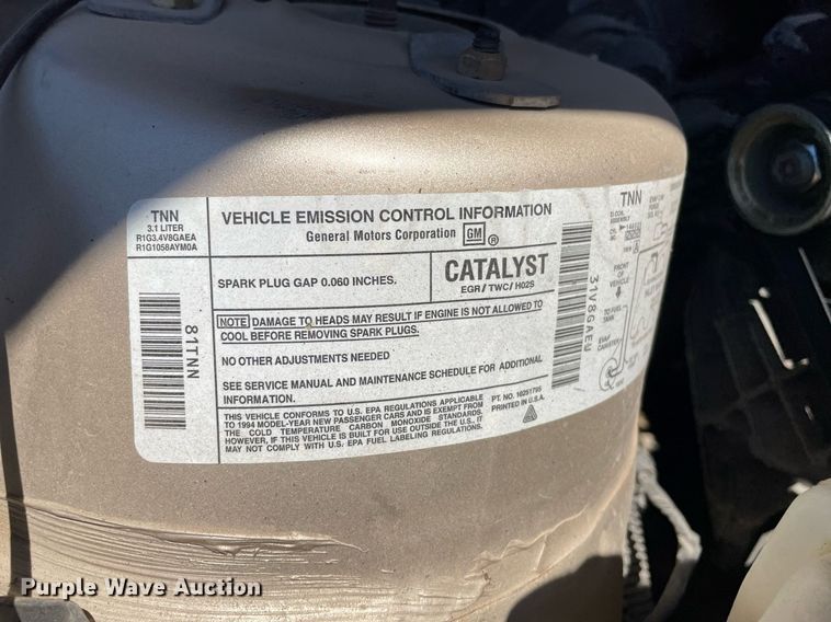 image for item MS9747 1994 Oldsmobile Cutlass Ciera