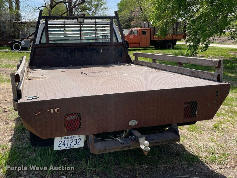 image for item MS9754 1982 Chevrolet C30  Crew Cab flatbed pickup truck
