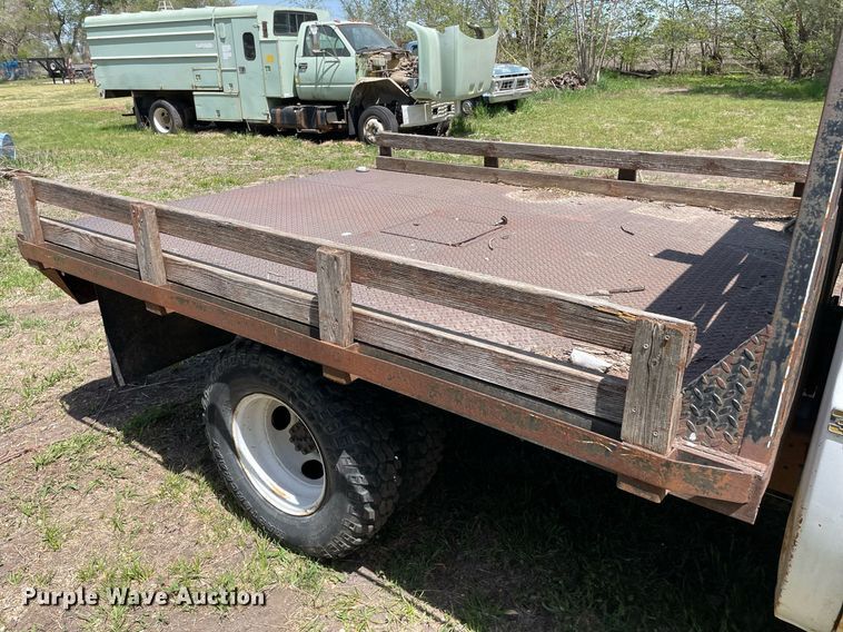 image for item MS9754 1982 Chevrolet C30  Crew Cab flatbed pickup truck