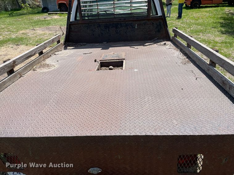 image for item MS9754 1982 Chevrolet C30  Crew Cab flatbed pickup truck