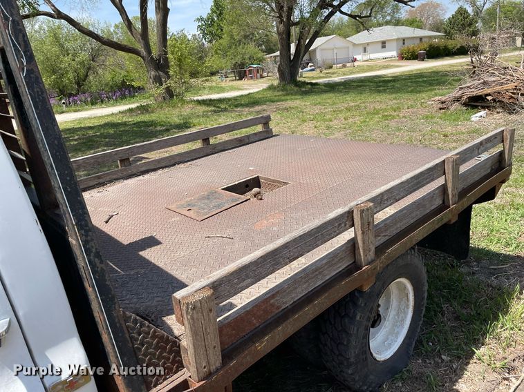 image for item MS9754 1982 Chevrolet C30  Crew Cab flatbed pickup truck