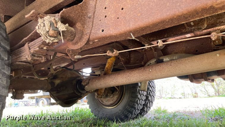 image for item MS9754 1982 Chevrolet C30  Crew Cab flatbed pickup truck