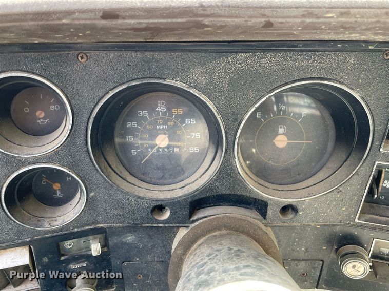 image for item MS9754 1982 Chevrolet C30  Crew Cab flatbed pickup truck