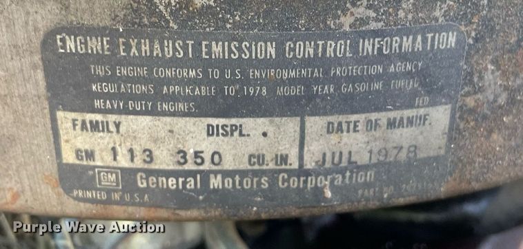 image for item MS9754 1982 Chevrolet C30  Crew Cab flatbed pickup truck