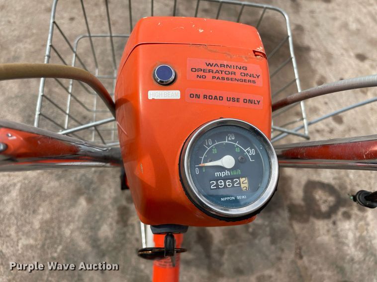 image for item MS9769 (2) 1979 Honda Express bicycles