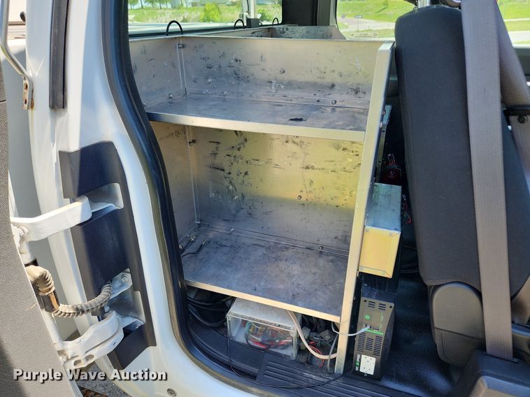 image for item MW9765 2009 Chevrolet Silverado 3500HD  Ext. Cab utility bed pickup truck