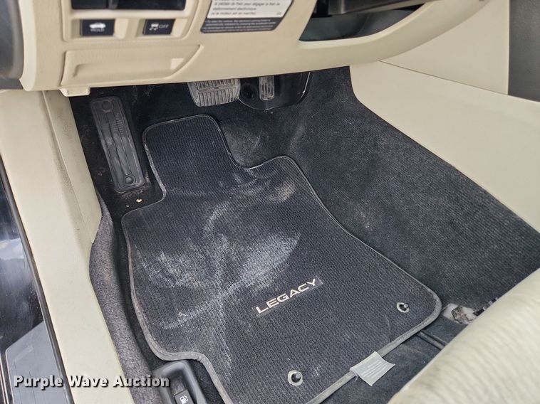 image for item MW9773 2011 Subaru Legacy