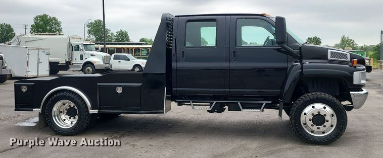 image for item MX9778 2008 Chevrolet C5500  flatbed truck