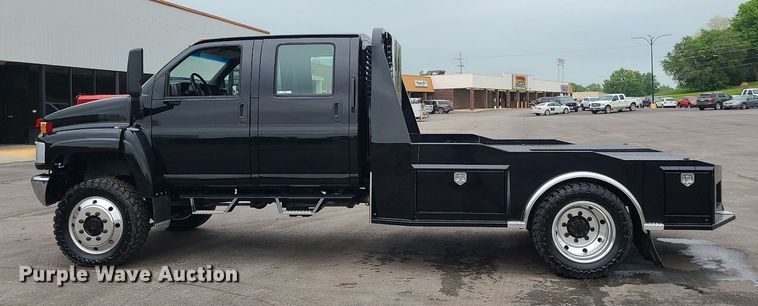 image for item MX9778 2008 Chevrolet C5500  flatbed truck