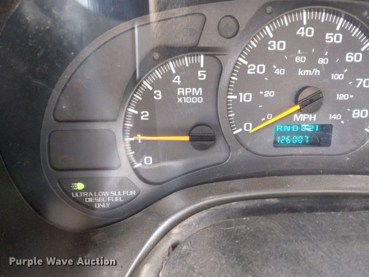 image for item MX9778 2008 Chevrolet C5500  flatbed truck