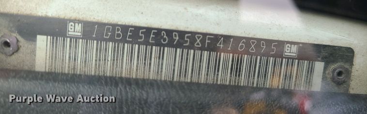 image for item MX9778 2008 Chevrolet C5500  flatbed truck