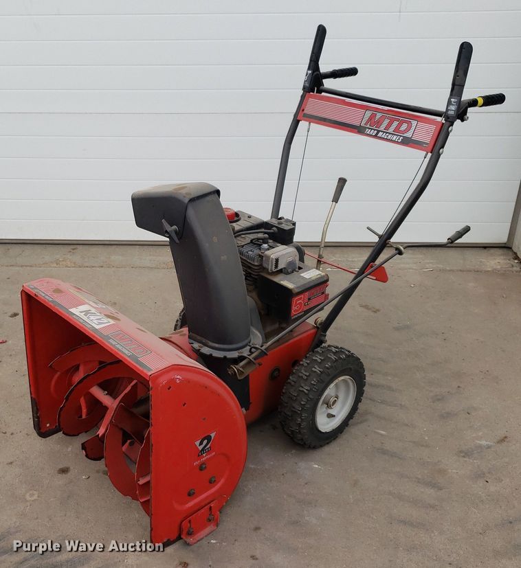 image for item OB9700 MTD  snow blower
