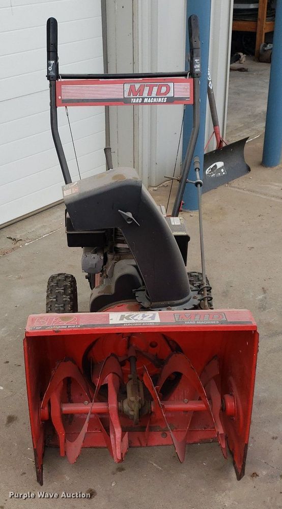 image for item OB9700 MTD  snow blower