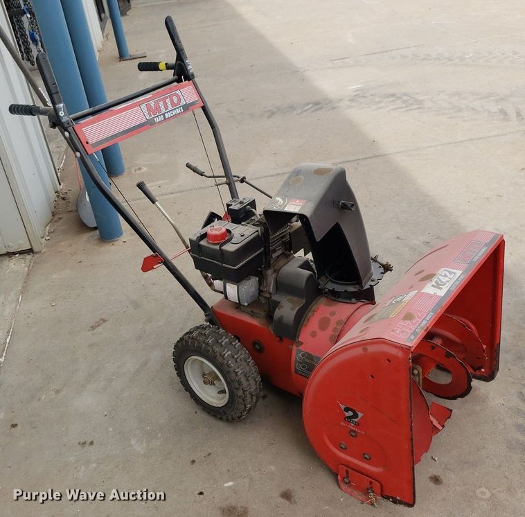 image for item OB9700 MTD  snow blower