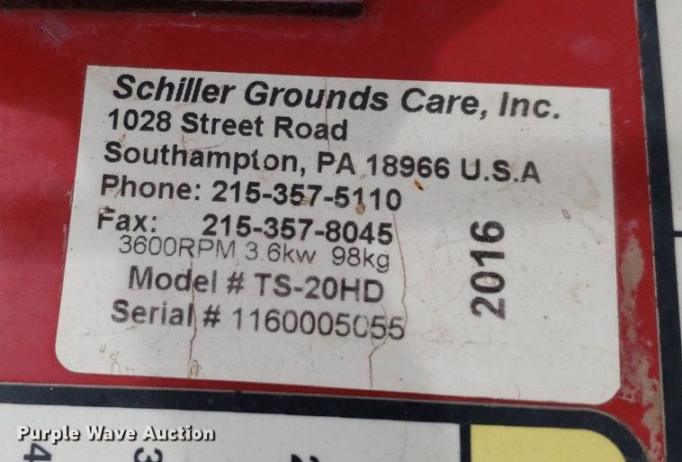 image for item OB9701 Classen TS-20HD  turf overseeder