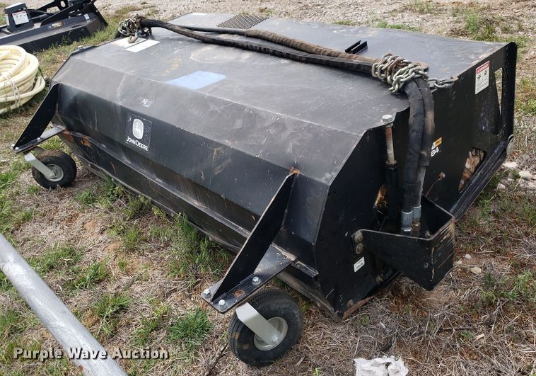 image for item OB9704 John Deere Worksite Pro BP84  skid steer broom