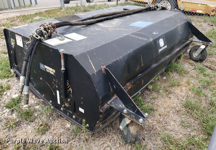 image for item OB9704 John Deere Worksite Pro BP84  skid steer broom