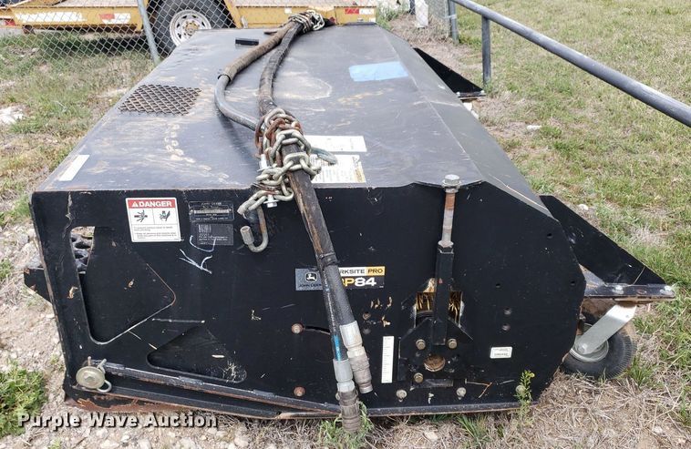 image for item OB9704 John Deere Worksite Pro BP84  skid steer broom