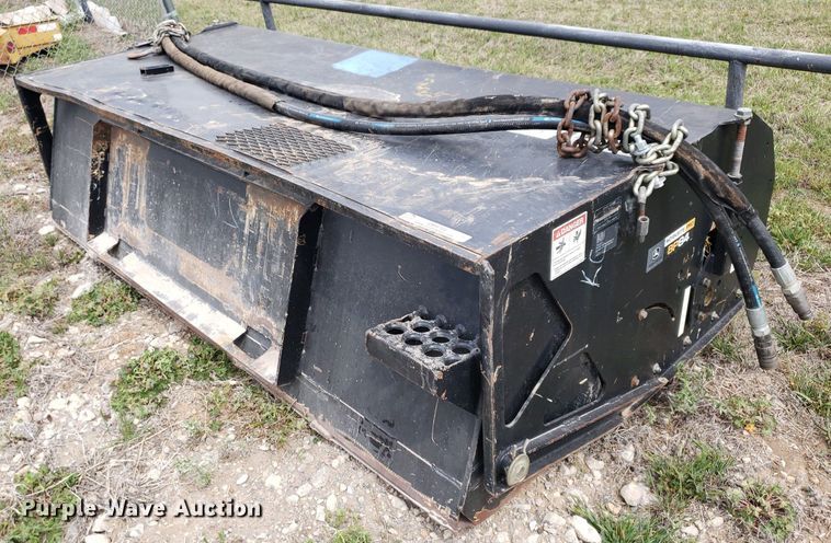 image for item OB9704 John Deere Worksite Pro BP84  skid steer broom