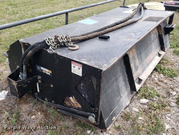 image for item OB9704 John Deere Worksite Pro BP84  skid steer broom