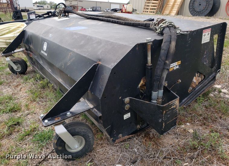 image for item OB9704 John Deere Worksite Pro BP84  skid steer broom