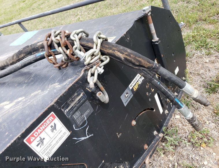 image for item OB9704 John Deere Worksite Pro BP84  skid steer broom