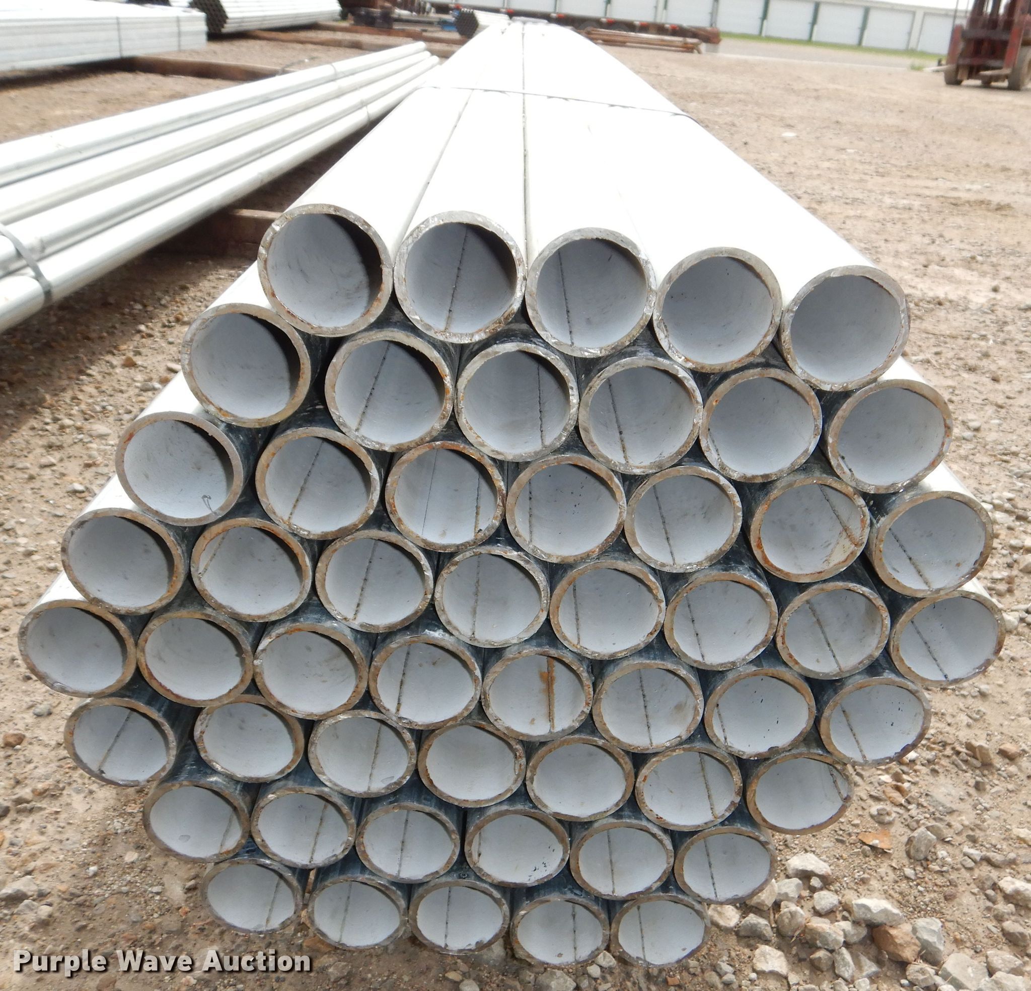 (67) galvanized pipes in Hoyt, KS Item IB9970 sold Purple Wave