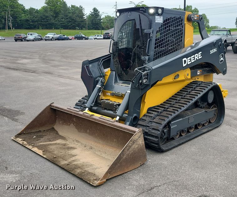 image for item DC6081 John Deere 333G  tracked skid steer loader
