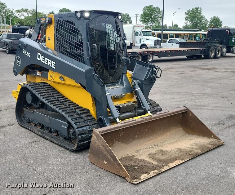 image for item DC6081 John Deere 333G  tracked skid steer loader