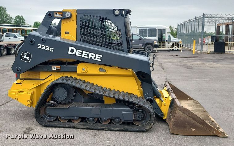 image for item DC6081 John Deere 333G  tracked skid steer loader