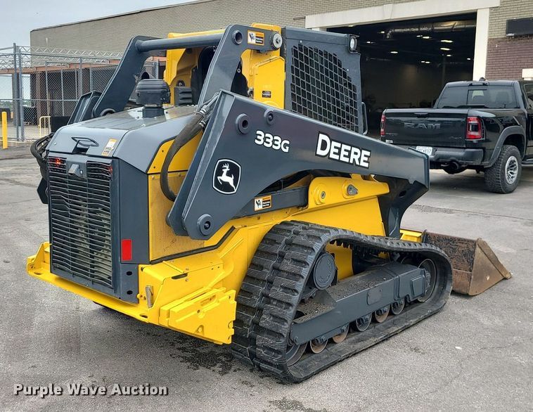 image for item DC6081 John Deere 333G  tracked skid steer loader