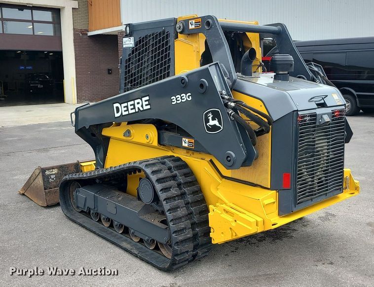 image for item DC6081 John Deere 333G  tracked skid steer loader