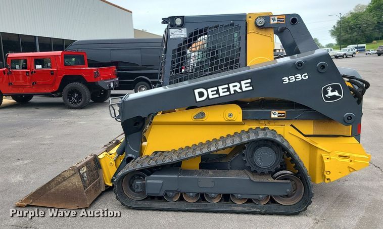 image for item DC6081 John Deere 333G  tracked skid steer loader