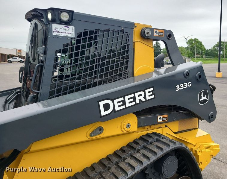 image for item DC6081 John Deere 333G  tracked skid steer loader