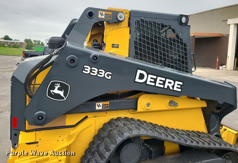 image for item DC6081 John Deere 333G  tracked skid steer loader