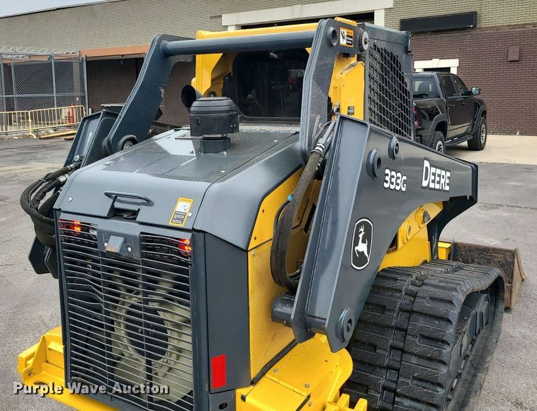 image for item DC6081 John Deere 333G  tracked skid steer loader