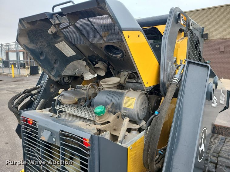 image for item DC6081 John Deere 333G  tracked skid steer loader