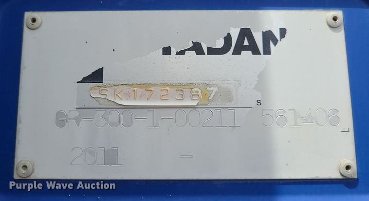 image for item DC6083 2011 Tadano GR300XL  crane