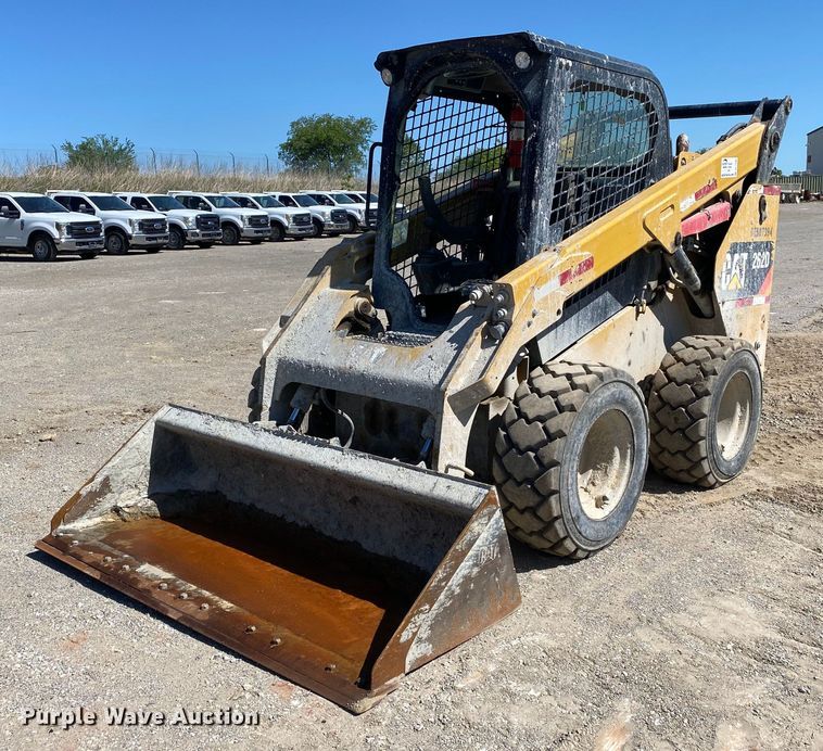 image for item DL7185 2018 Caterpillar 262D  skid steer loader