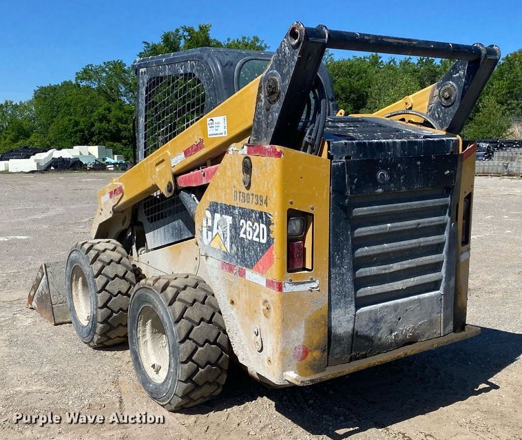 image for item DL7185 2018 Caterpillar 262D  skid steer loader