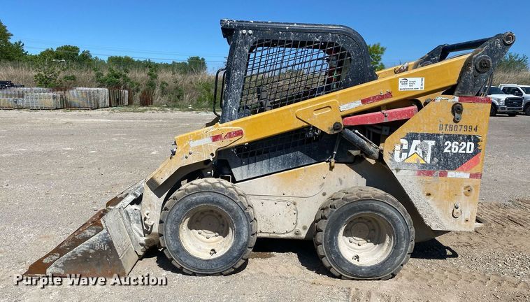 image for item DL7185 2018 Caterpillar 262D  skid steer loader