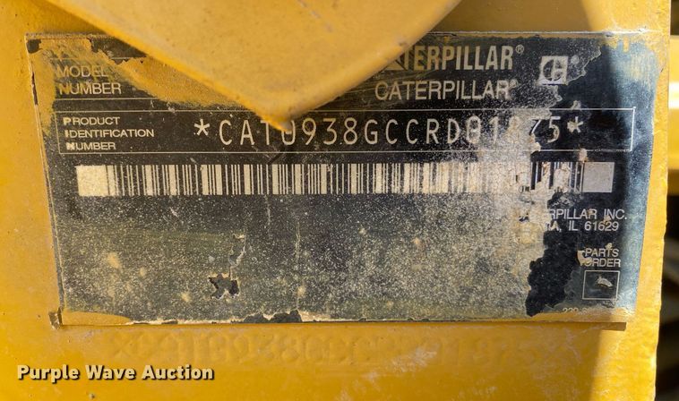 image for item DL7186 2006 Caterpillar 938G Series II  wheel loader