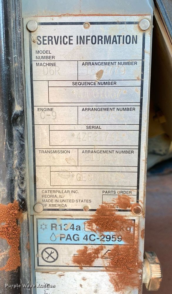 image for item DL7187 2005 Caterpillar D6R LGP Series II  dozer