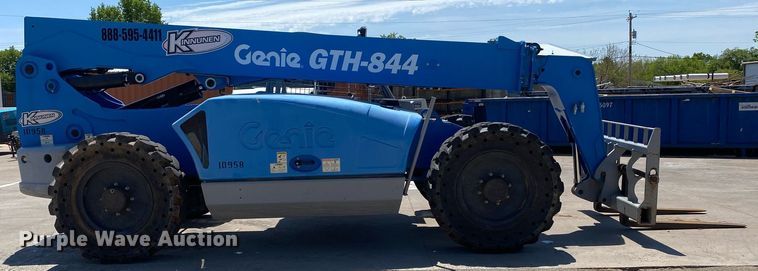 image for item DL7192 2014 Genie GTH844  telehandler
