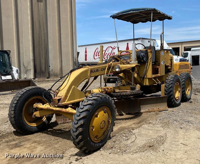 image for item DL7207 1966 Allis-Chalmers DD  rigid frame motor grader