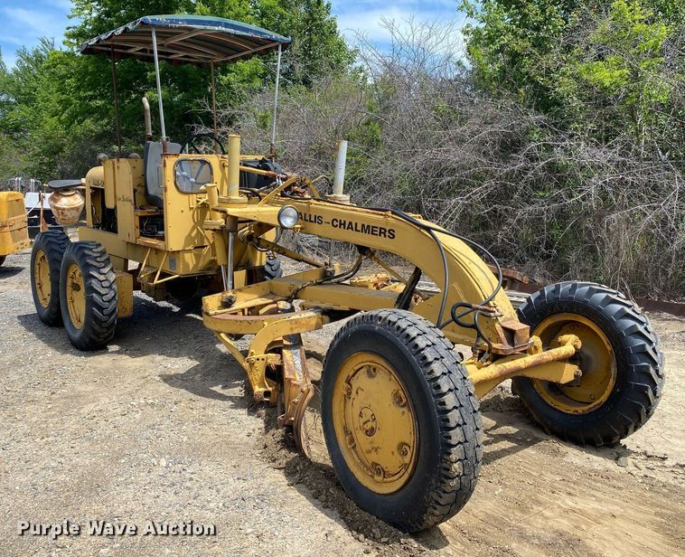 image for item DL7207 1966 Allis-Chalmers DD  rigid frame motor grader