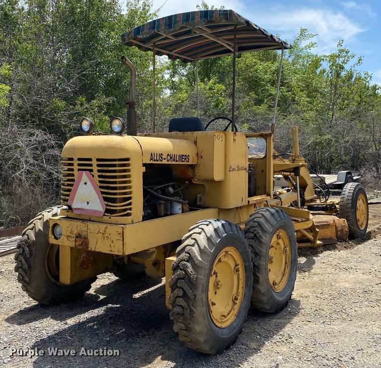 image for item DL7207 1966 Allis-Chalmers DD  rigid frame motor grader