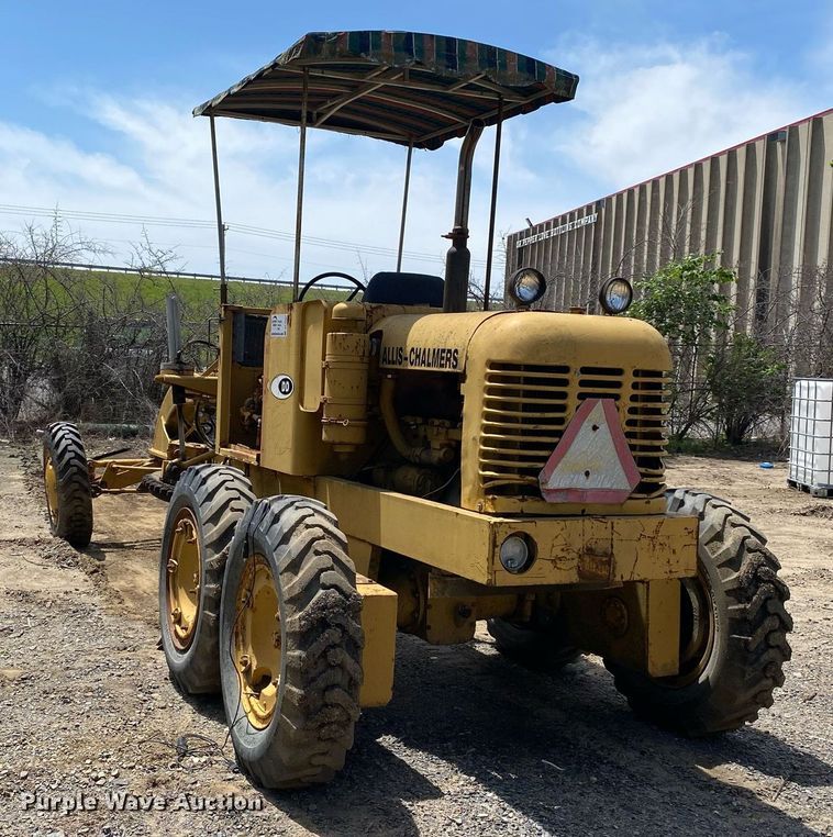 image for item DL7207 1966 Allis-Chalmers DD  rigid frame motor grader