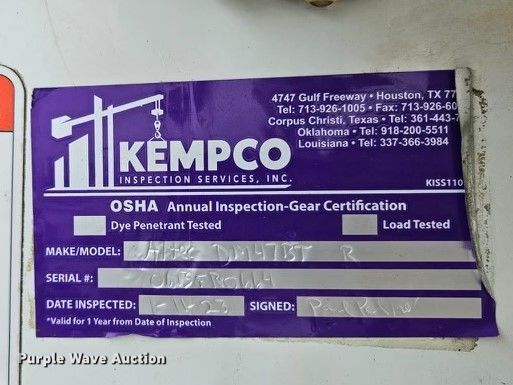 image for item DL7210 2014 Freightliner Business Class M2  digger derrick truck