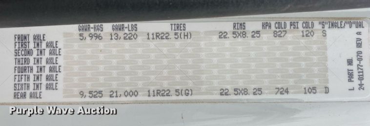 image for item DL7210 2014 Freightliner Business Class M2  digger derrick truck